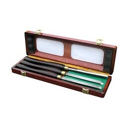3 Outils De Tourneur Manche Bois Pro