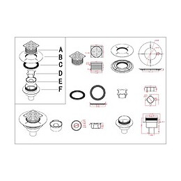 Bonde À Sortie Verticale Pour Bac Receveur De Douche À Carreler Rainy Et High Rainy