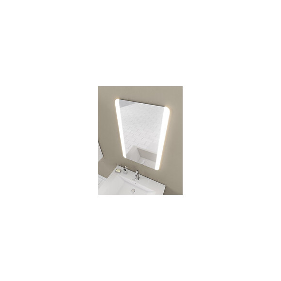 Miroir Salle De Bain Led Auto-éclairant Border Lines 70x45