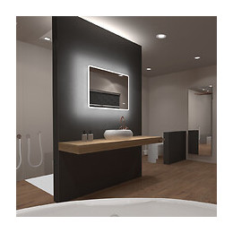 Miroir Salle De Bain Led Rectangulaire Auto-éclairant 80x70cm - Ulysse Led 80