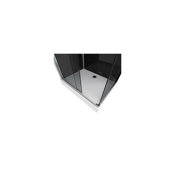 Cabine De Douche Rectangle 110x80x215cm - Raven