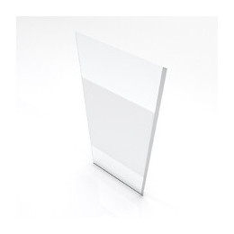 Paroi De Douche A L'italienne - 80x200 Cm Verre Transparent 8 Mm - Bande Depolie