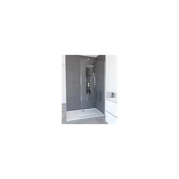 Paroi De Douche À L'italienne Freedom 2 Transparent 90 - 90x200cm Verre Transparent 8mm