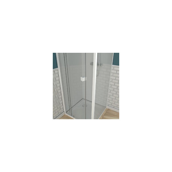 Porte De Douche Pivotante - Whity 70