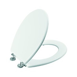 Abattant Wc En Hdf Boliva Blanc