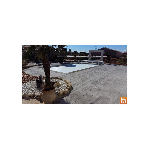 Moule Imitation Bois - Lames 25 Cm - Moule Rigide À L'unité