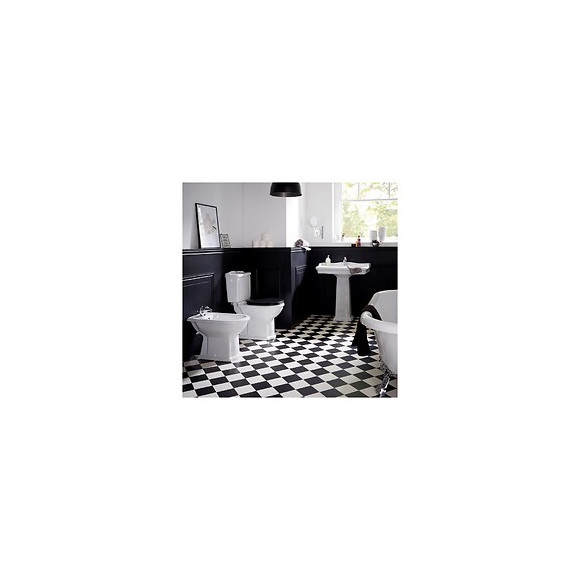 Bidet Rétro À Poser Blanc Ramses