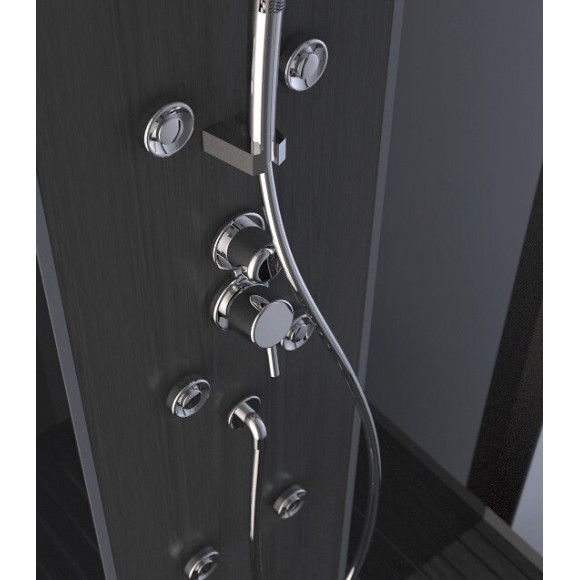 Cabine De Douche Darkened Rectangle 85x115x230cm