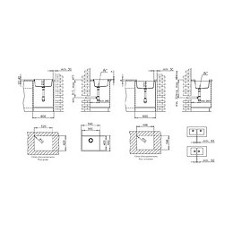 Sierra Évier 1 Cuve Seule 54x44 En Résine Noir