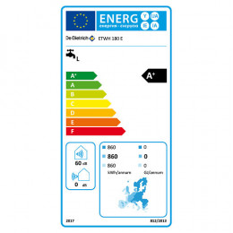 Chauffe Eau Thermodynamique Kaliko Essentiel Etwh E De Dietrich 180 L Air Ambiant
