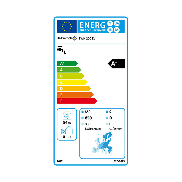 Chauffe Eau Thermodynamique Kaliko Twh Ev De Dietrich 200 Vmc