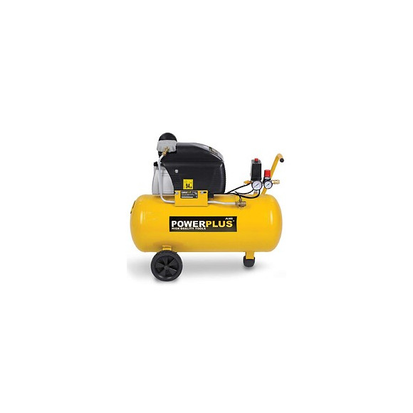 Compresseur Powerplus 50 Litres 2cv 1500w