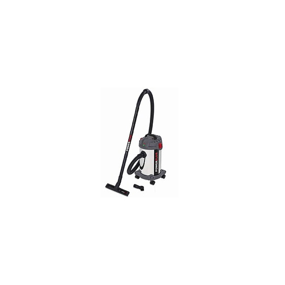 Aspirateur 15l Powerplus, Cuve Inox Eau-poussière