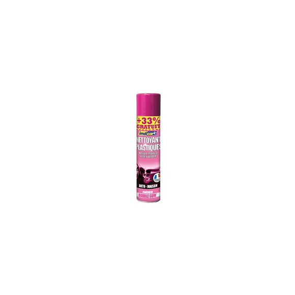 Nettoyant Plastiques Voiture Parfum Bubble Gum 300ml