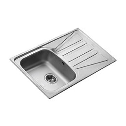 Basico 86 1 Cuve 1 Égouttoir Évier Inox Toile