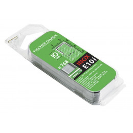 Lot De 768 Agrafes Fil Plat Fischer Darex E10i