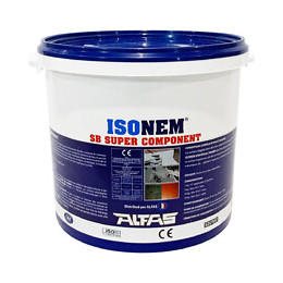 Résine - Etanchéité Liquide Toit Plat, Casquette Béton, Terrasse, Balcon - Circulable - Sans Solvant - Alfas - Isonem Sb Co