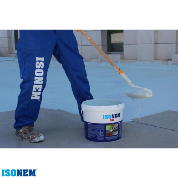 Résine - Etanchéité Liquide Toit Plat, Casquette Béton, Terrasse, Balcon - Circulable - Sans Solvant - Alfas - Isonem Sb Co