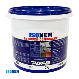 Résine - Etanchéité Liquide Toit Plat, Casquette Béton, Terrasse, Balcon - Circulable - Sans Solvant - Isonem Sb Component 