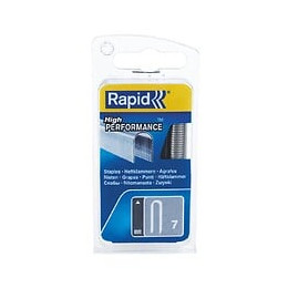 Lot De 960 Cavaliers Fil Plat Rapid 7, 12 Mm