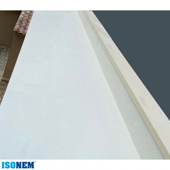 Résine - Etanchéité Liquide Toit Plat, Casquette Béton, Terrasse, Balcon - Circulable - Sans Solvant - Alfas - Isonem Sb Co