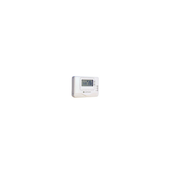 Thermostat D’ambiance Filaire Contact Sec Programamble Easy Control Chaffoteaux Compatible Toutes Chaudières