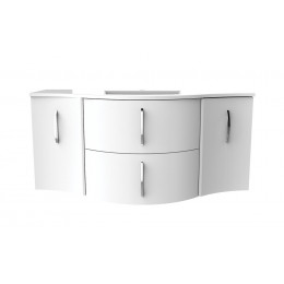 Meuble Frollo Laque 120 Blanc