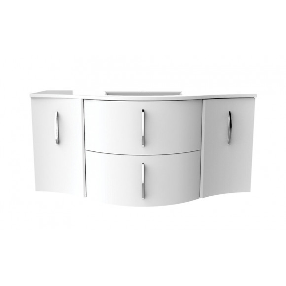 Meuble Frollo Laque 120 Blanc