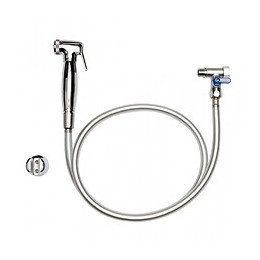 Kit Douchette Wc Curve Hygiène Intime En Laiton Chromé