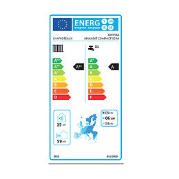 Pompe À Chaleur Connecté Air / Eau Monobloc Arianext Compact M Avec Appoint Électrique Chaffoteaux 5 Kw Monophasé
