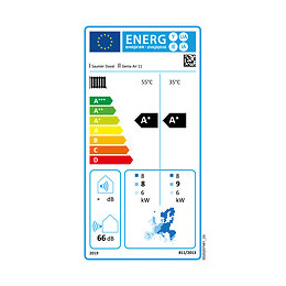 Pompe À Chaleur Air / Eau Monobloc Avec Appoint Électrique Genia Air Saunier Duval 11 Kw