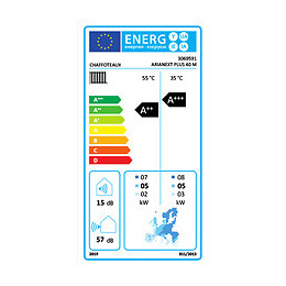 Pompe À Chaleur Connecté Air / Eau Monobloc Arianext Plus M Avec Appoint Électrique Chaffoteaux 4 Kw Monophasé