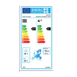 Pompe À Chaleur Connecté Air / Eau Monobloc Arianext Compact M Avec Appoint Électrique Chaffoteaux 4 Kw Monophasé