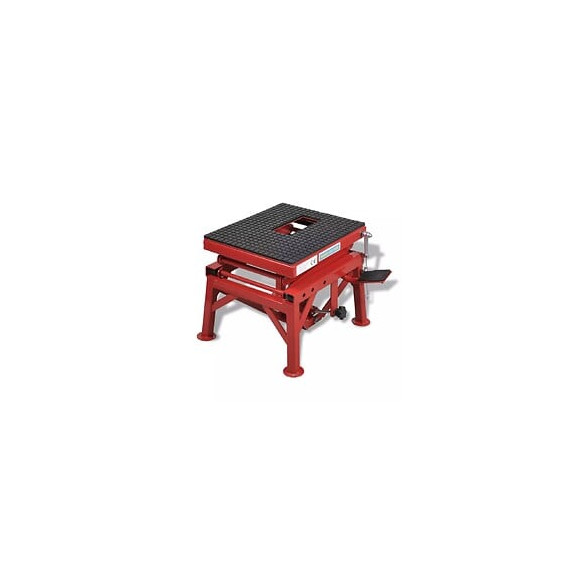 Table Élévatrice Rouge 135 Kg -