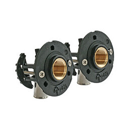 Kit Complet Fixation Robinetterie Bain Douche- Per Ø16 - Raccord À Sertir F15/21