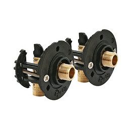 Kit Complet Fixation Robinetterie Sous-lavabo - Per Ø16 - Rac Glissement M12/17