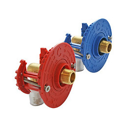 Kit Complet De Fixation De Robinet Sous-lavabo Multicouche Ø16 - Rac Sert M12/17