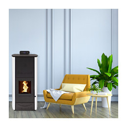 Poêle À Granulés Stove Italia 21 Hydro Blanc Rm