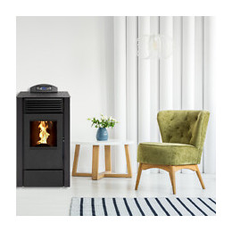 Poêle À Granulés Stove Italia 7 Étanche Blanc Rm