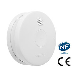 Siemens Ingenuity For Life-détecteur De Fumée 5tc1292-6 Nf Autonomie 5 Ans / Garantie 3 Ans