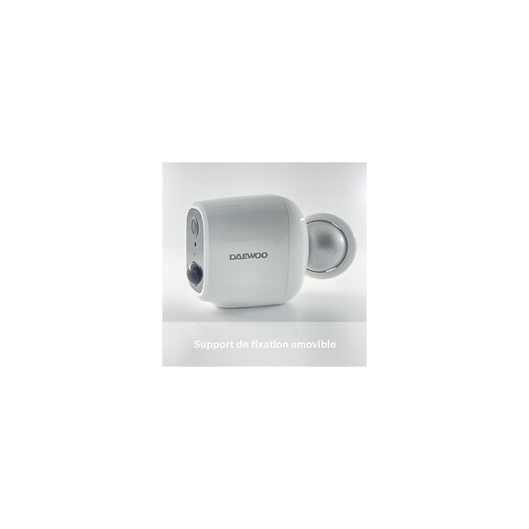 Daewoo Caméra Intérieure/extérieure Batterie W501 Full Hd 