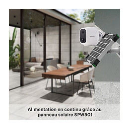 Daewoo Caméra Autonome Intérieure/extérieure W501 Avec Panneau Solaire Full Hd