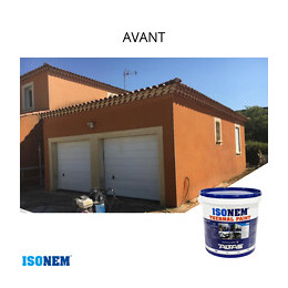 Peinture Façade - Peinture Thermique - Ecologique Et Economique - Alfas - Isonem Thermal Paint - Gris - 18 Litres
