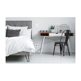 Iotty-prise De Courant 2p+t Tactile Connecté Wifi En Verre Blanc