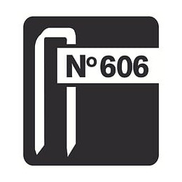 Agrafe N°606 - 25 Mm Par 600