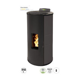 Poêle À Granulés Stove Italia 9 Étanche Noir Rd