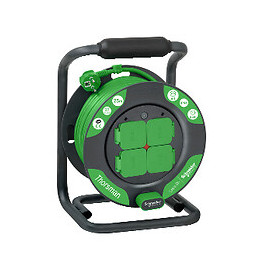 Enrouleur de chantier bricolage 25m HO5VVF 3G1.5 IP44