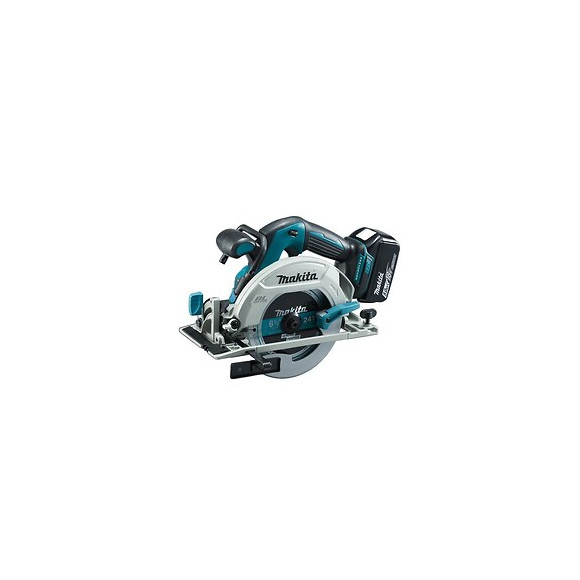 Makita Scie Circulaire Brushless 2j Dhs680rtj - O 165 Mm - Livree Avec 2 Batteries 18 V Et Coffret Makpac