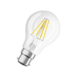 Ampoule LED Standard claire filament 7W 60W B22 chaud