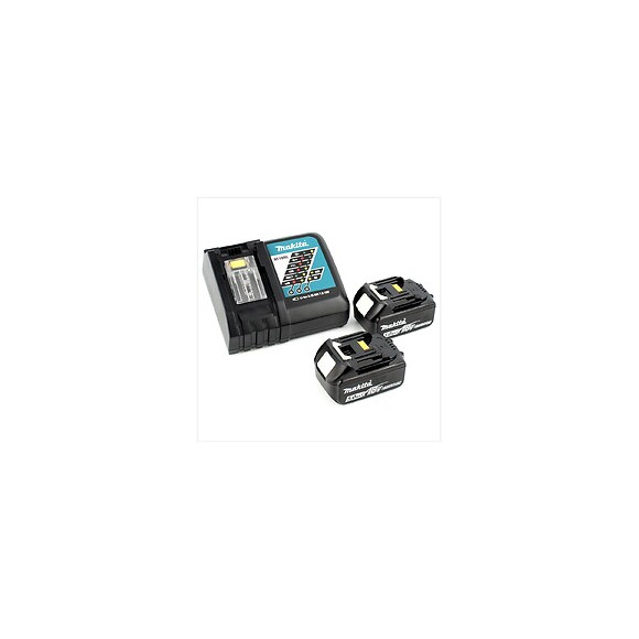 Makita Scie Circulaire Brushless 2j Dhs680rtj - O 165 Mm - Livree Avec 2 Batteries 18 V Et Coffret Makpac